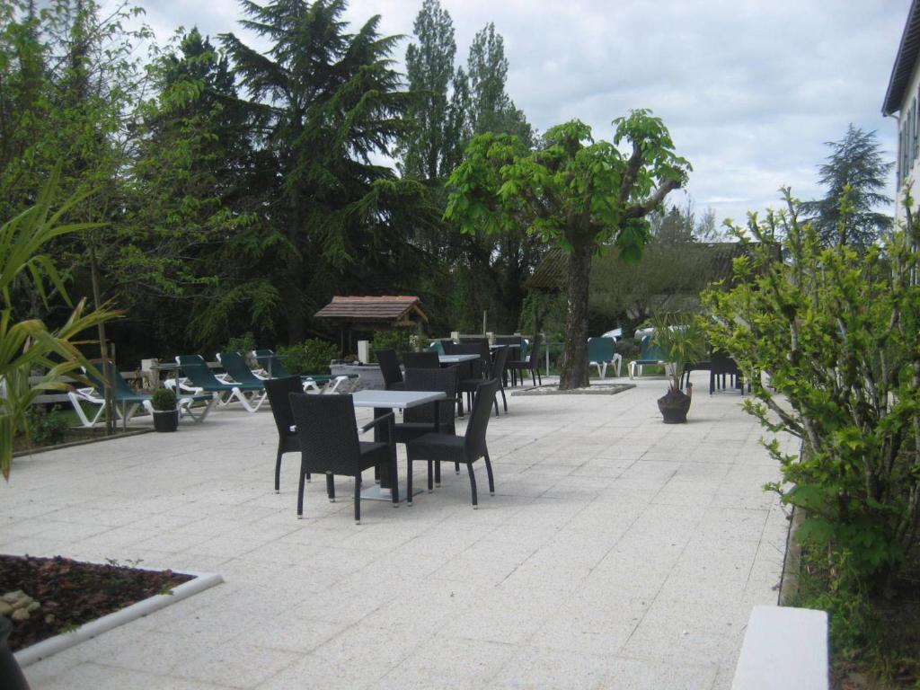 Hotel Beausejour Barbotan les Thermes Bagian luar foto