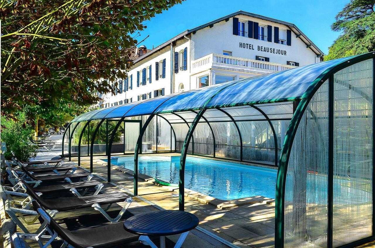 Hotel Beausejour Barbotan les Thermes Bagian luar foto